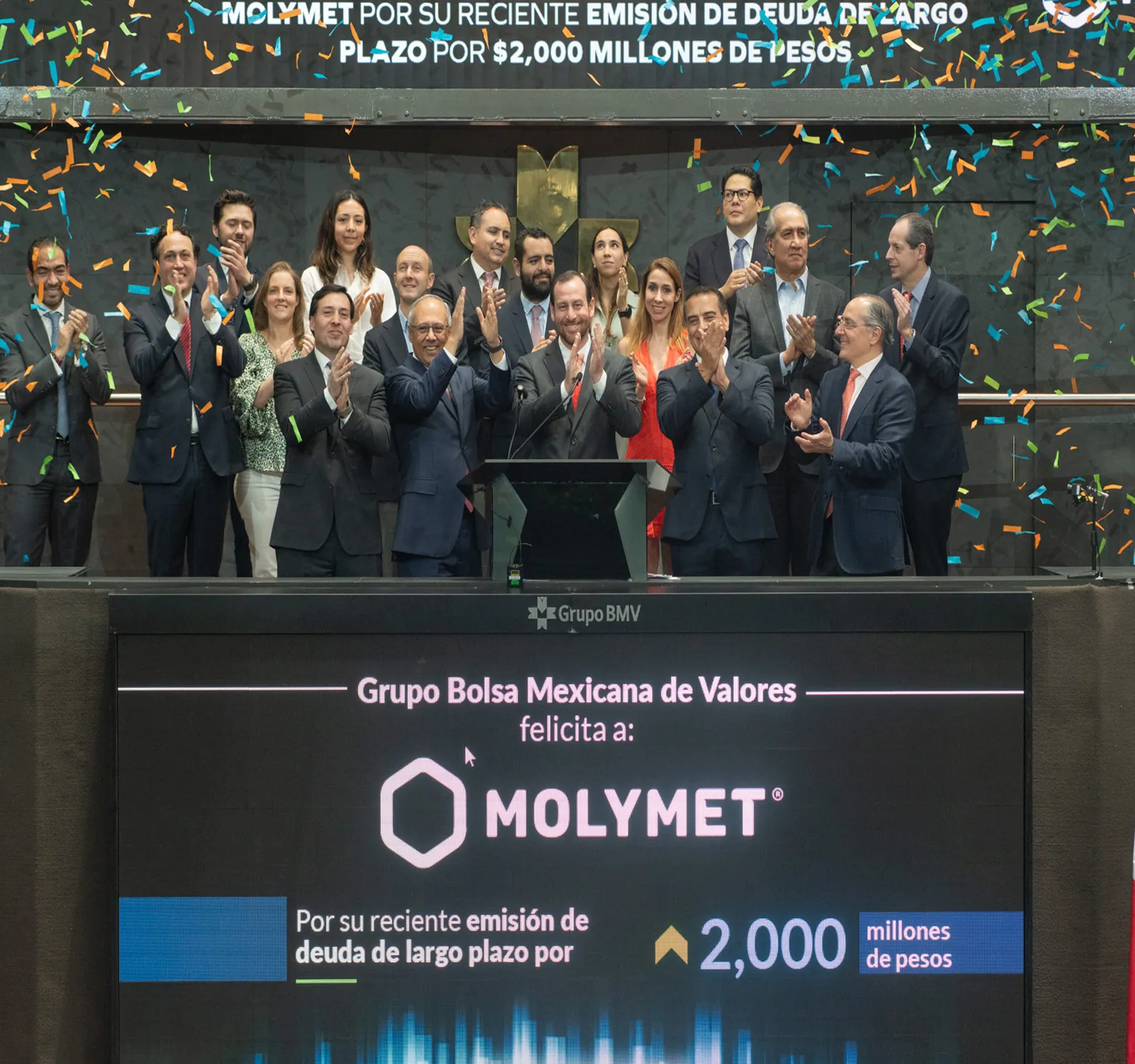 Molymet coloca bonos por 2.000 millones de pesos mexicanos en ese mercado